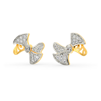 Bows Truly Diamond Earrings