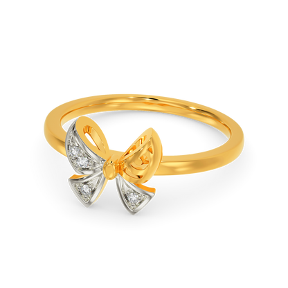 Bow Talk Diamond Rings