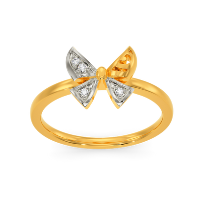 Bow Talk Diamond Rings