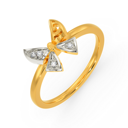 Bow Talk Diamond Rings