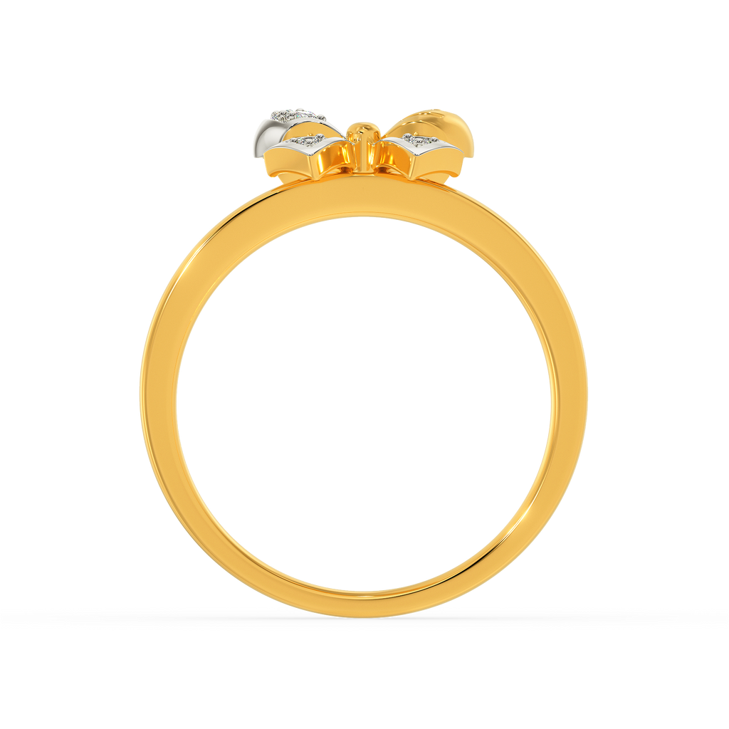 Bow Talk Diamond Rings