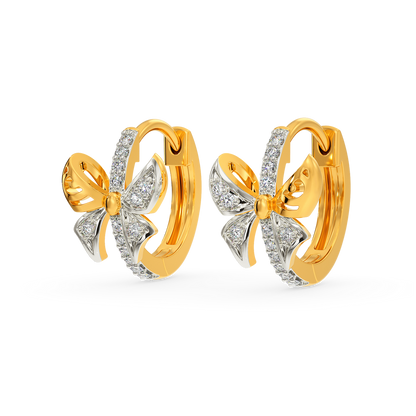 Bow Talk Diamond Earrings