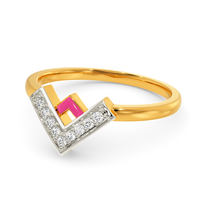 Blush Magic Diamond Rings