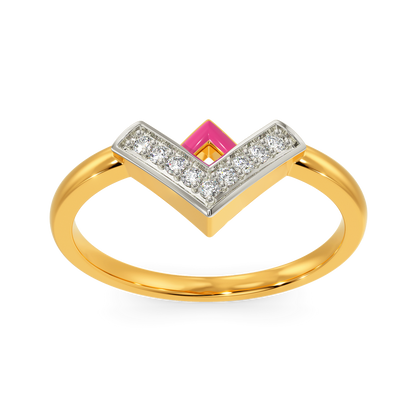 Blush Magic Diamond Rings