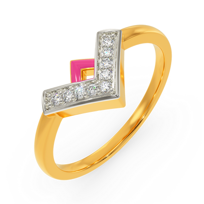 Blush Magic Diamond Rings