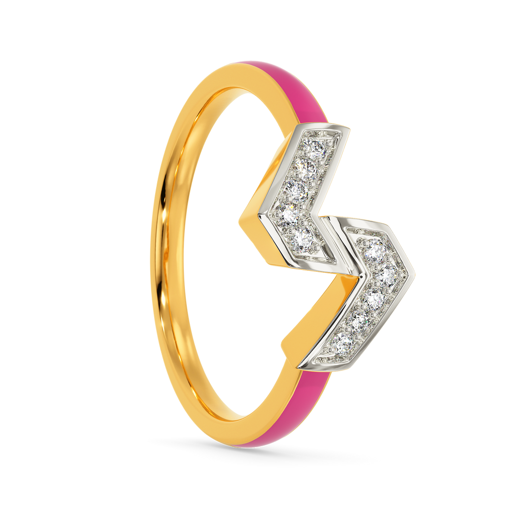 On The PInk Side Diamond Rings