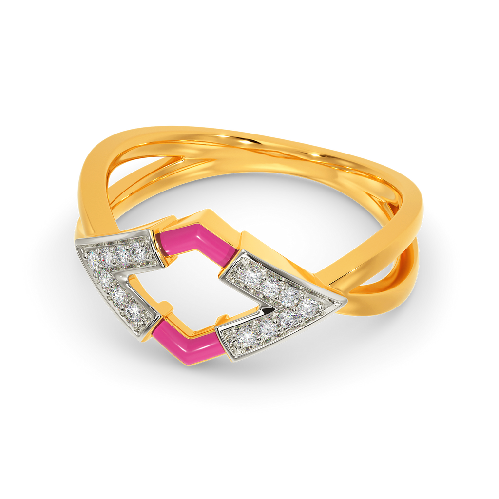 Pink Parade Diamond Rings