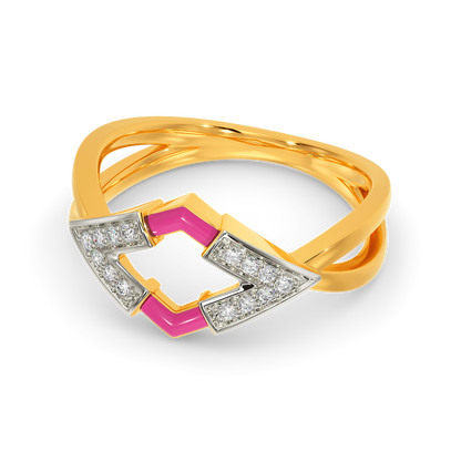 Pink Parade Diamond Rings