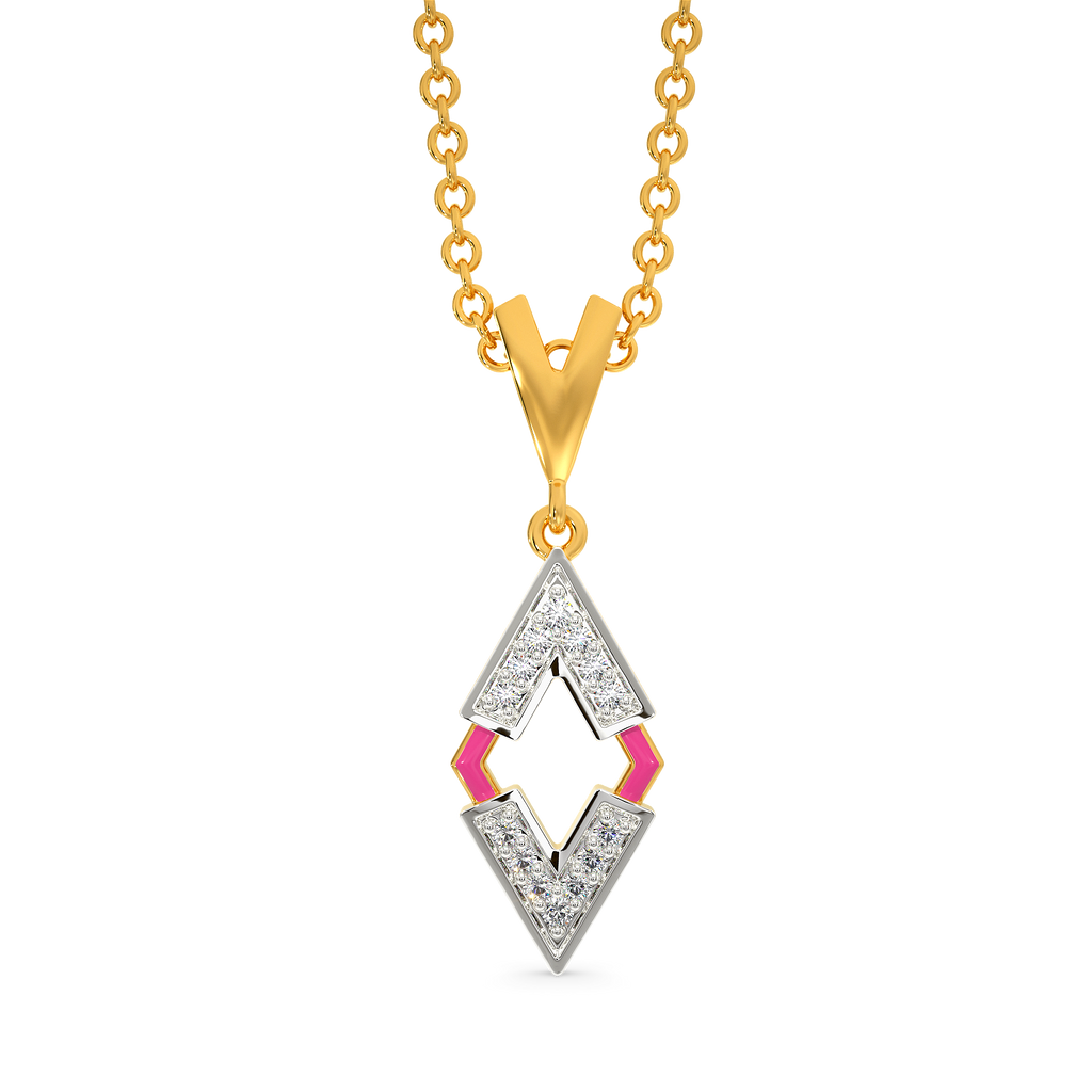 Pink Parade Diamond Pendants