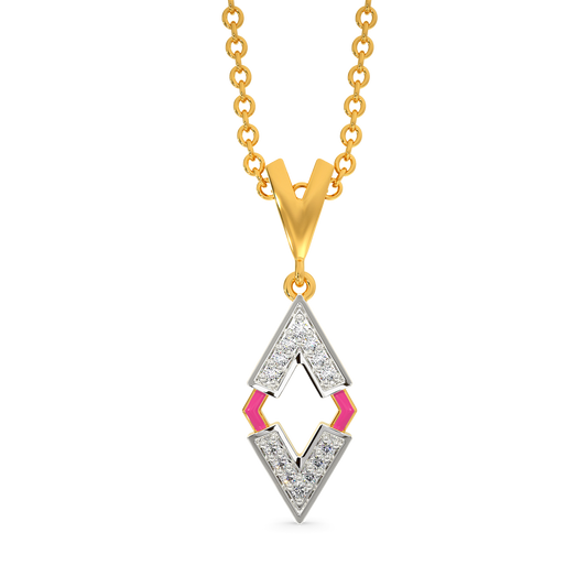 Pink Parade Diamond Pendants