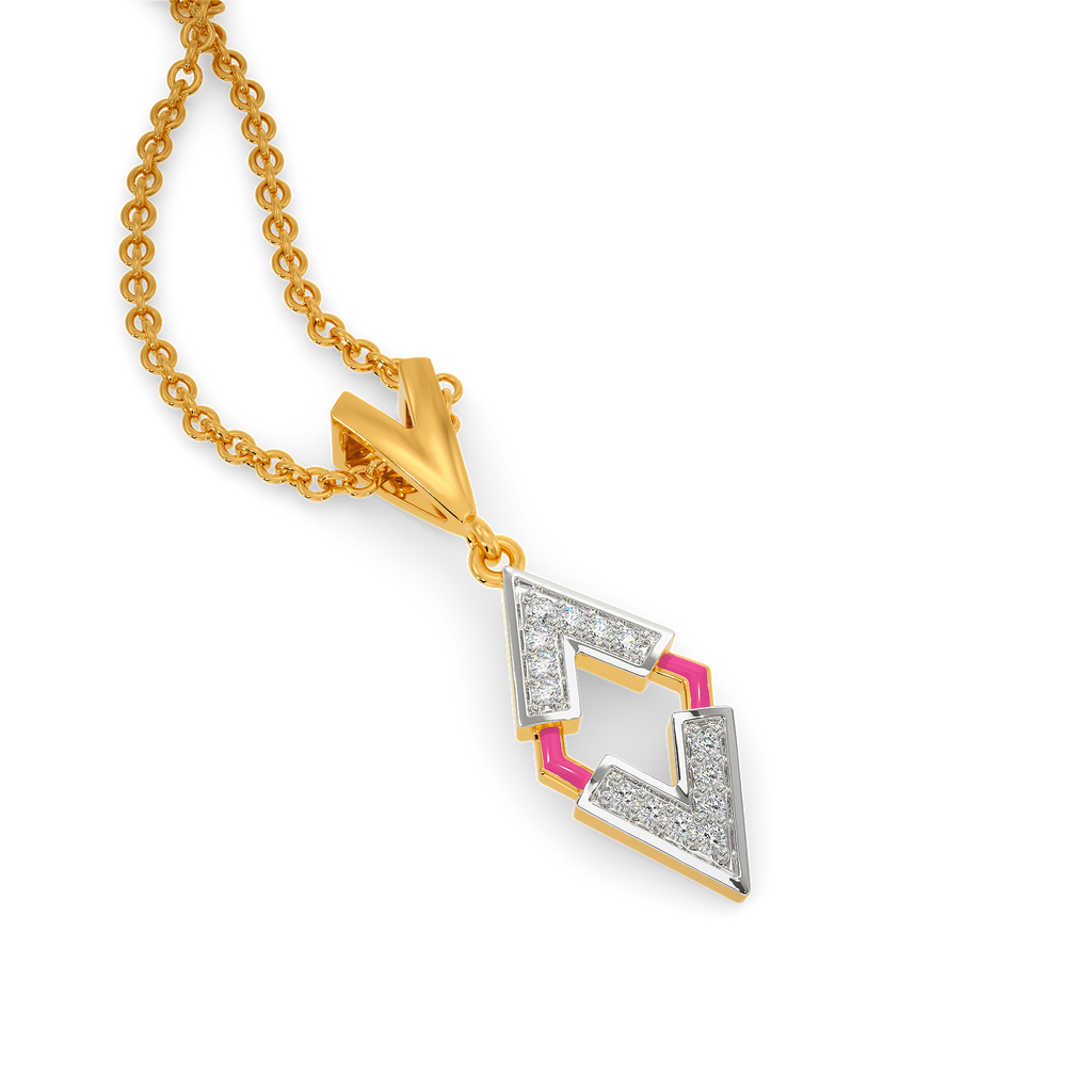 Pink Parade Diamond Pendants