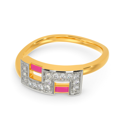 Total Pink Diamond Rings