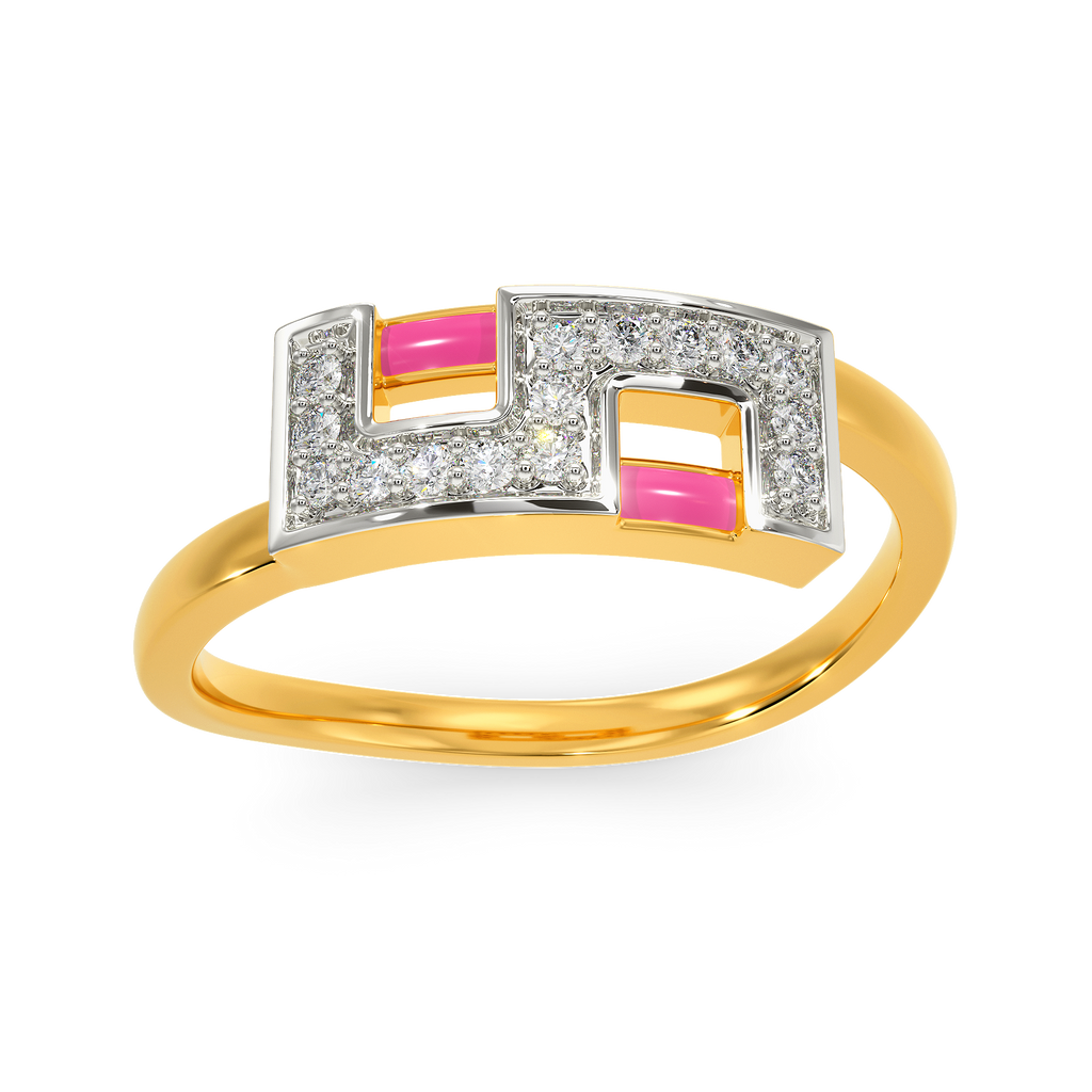 Total Pink Diamond Rings