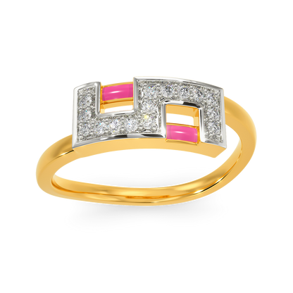 Total Pink Diamond Rings