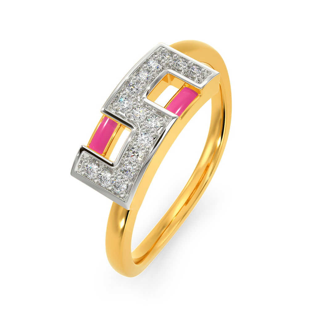 Total Pink Diamond Rings