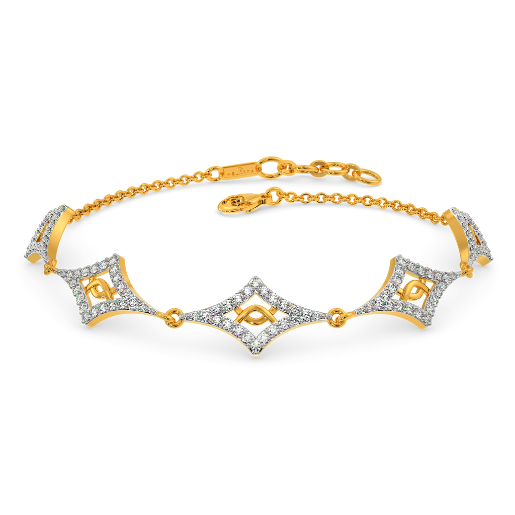 Crochet Carnival Diamond Bracelets