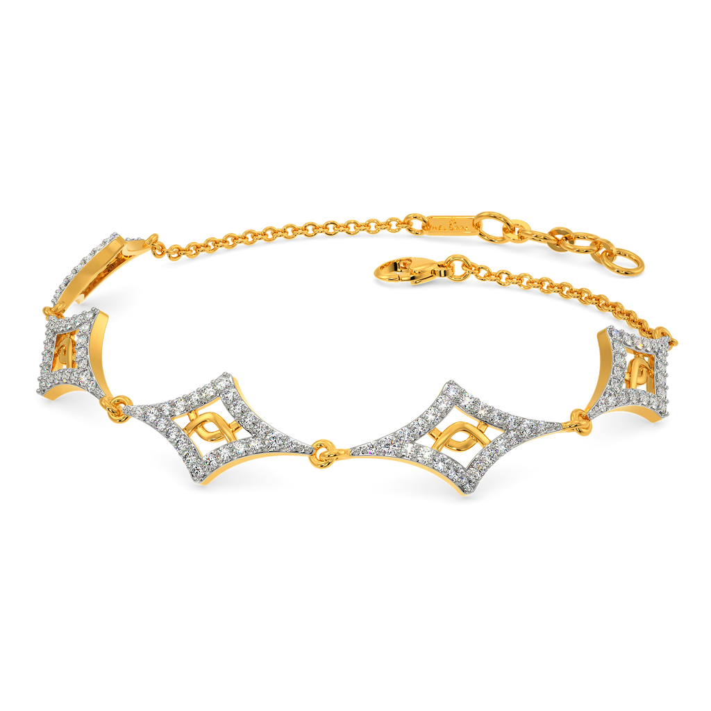 Crochet Carnival Diamond Bracelets