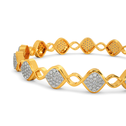Crazy About Crochet Diamond Bangles