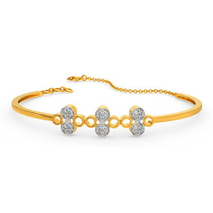 All About Polka  Diamond Bangles