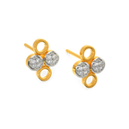 All About Polka  Diamond Earrings