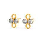 All About Polka  Diamond Earrings