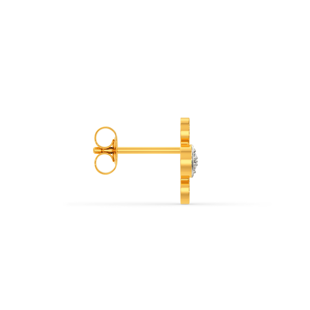 All About Polka  Diamond Earrings