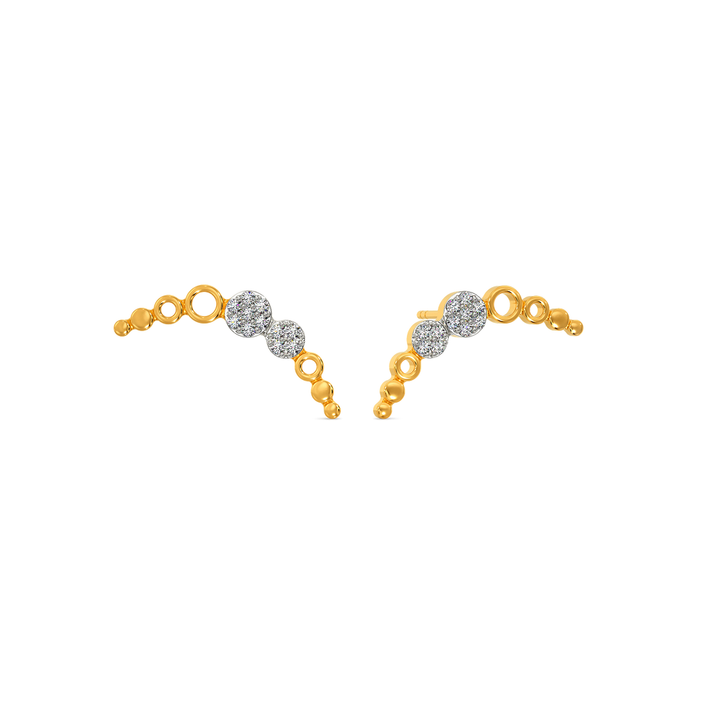 Polka Magic Diamond Earrings