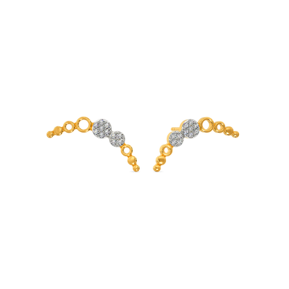 Polka Magic Diamond Earrings