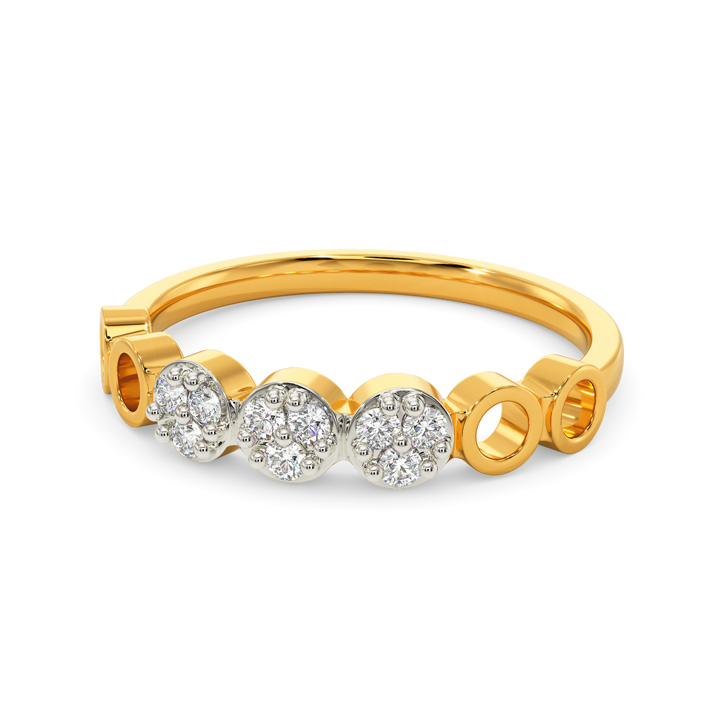 Retro Magic Diamond Rings