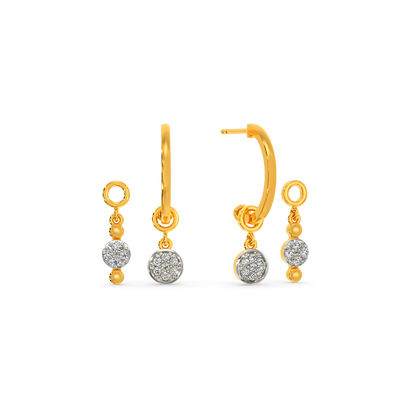 Polka Soul Diamond Earrings