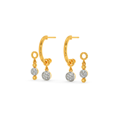 Polka Soul Diamond Earrings