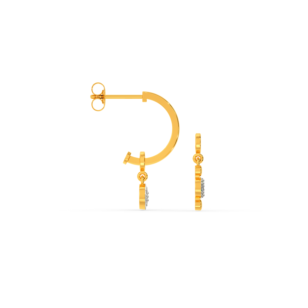 Polka Soul Diamond Earrings
