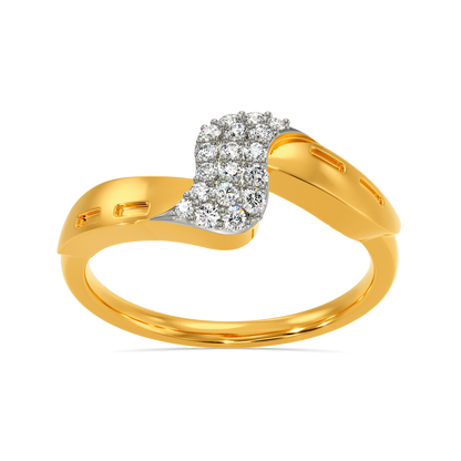 Denim on Denim Diamond Rings