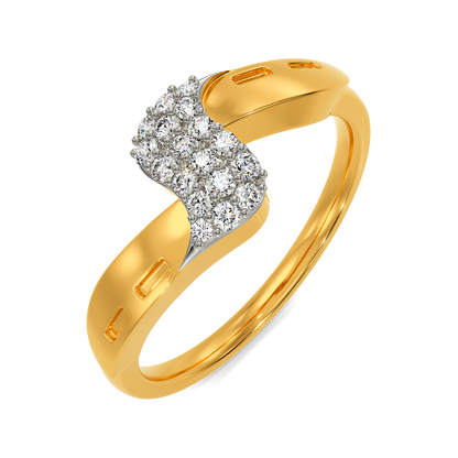 Denim on Denim Diamond Rings