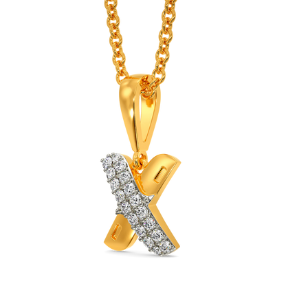 Denim on Denim Diamond Pendants