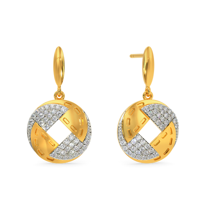 Just Denim It Diamond Earrings