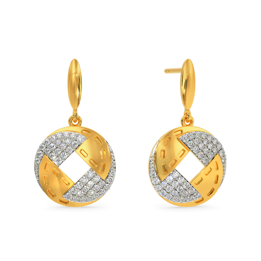 Just Denim It Diamond Earrings