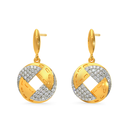 Just Denim It Diamond Earrings