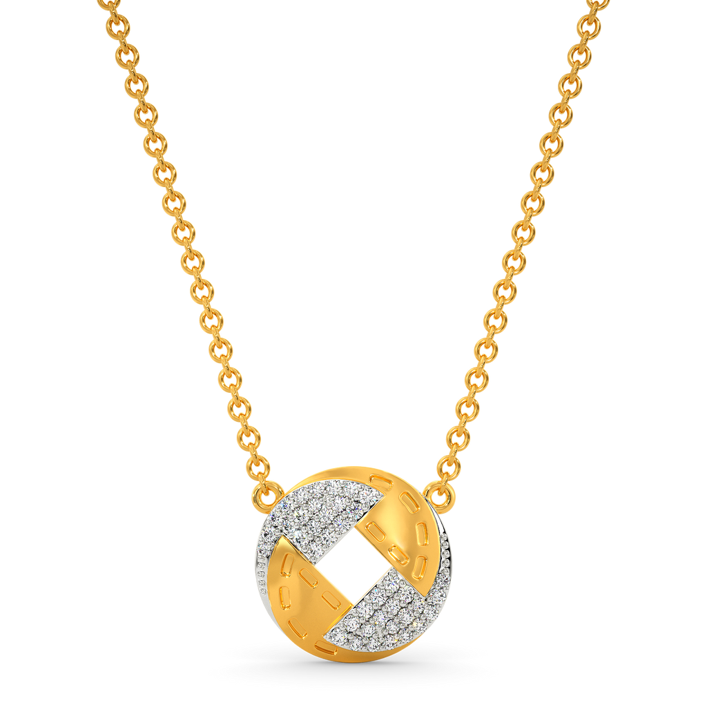 Just Denim It Diamond Necklaces