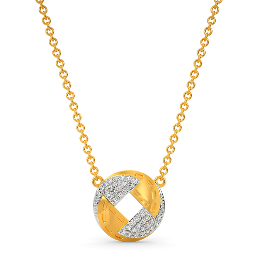 Just Denim It Diamond Necklaces