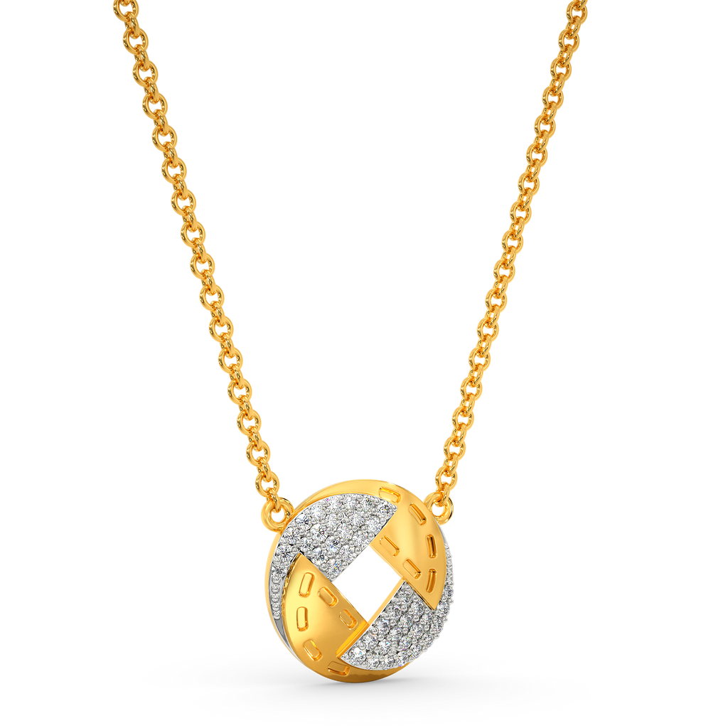 Just Denim It Diamond Necklaces