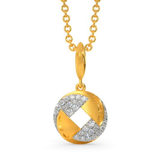 Just Denim It Diamond Pendants