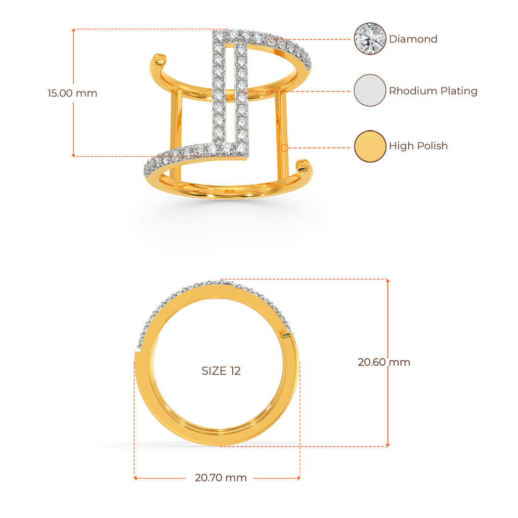 Whole Lotta Layers Diamond Rings