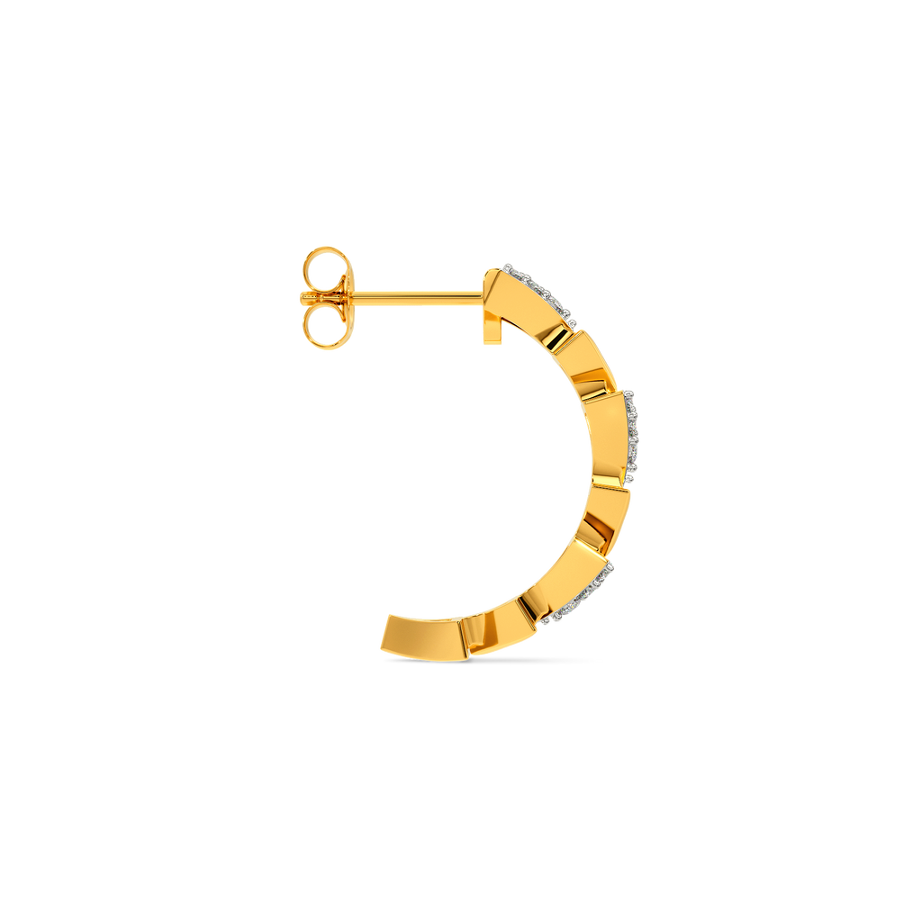 Minimal Defined Diamond Earrings
