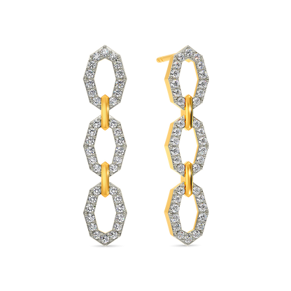 All So Nuetral Diamond Earrings