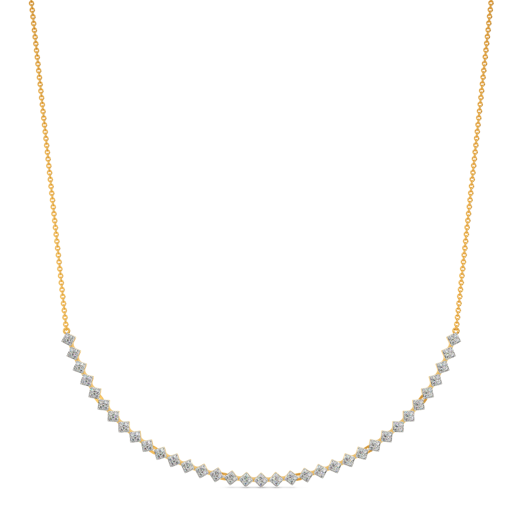 Minimal Mood Diamond Necklaces
