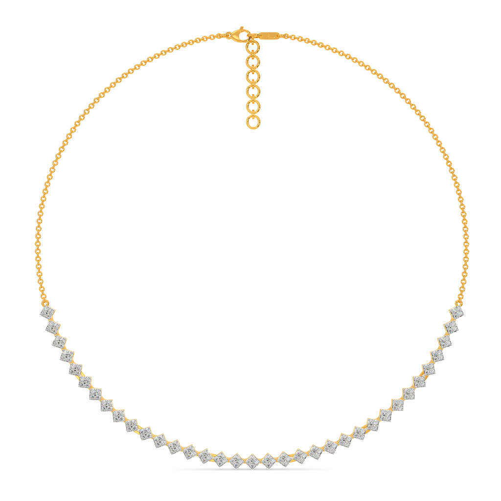 Minimal Mood Diamond Necklaces
