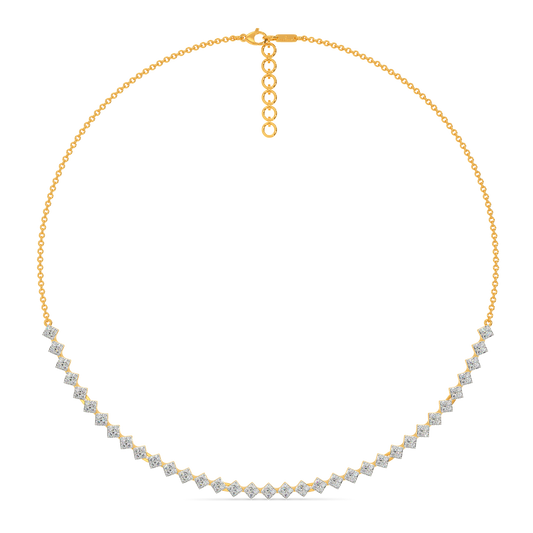 Minimal Mood Diamond Necklaces