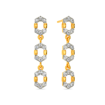 Effortlessly Minimal Diamond Earrings