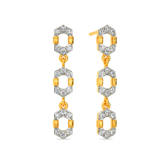 Effortlessly Minimal Diamond Earrings